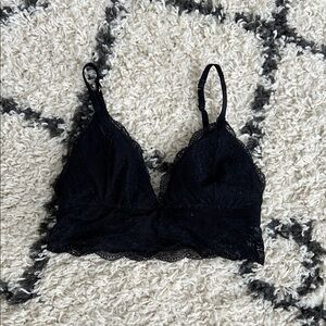 (4) Dynamite Black Lace Bralette